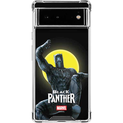 Marvel Black Panther Moon light Google Pixel 6 Clear Case